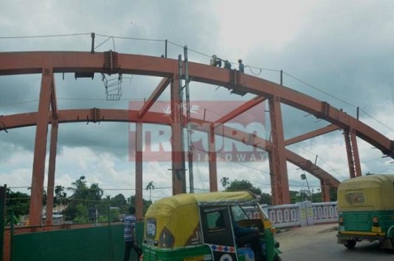 Blacklisted NBCC claims that Rs 25 crores two lane steel arch bridge at Radhanagar to be completed with next February 2017, quality of construction at question: NBCC Project Head talks to TIWN Blacklisted NBCC claims that Rs 25 crores two lane steel arch bridge at Radhanagar to be completed with next February 2017, quality of construction at question: NBCC Project Head talks to TIWN